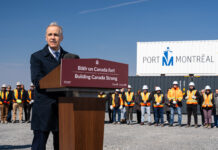 Port of Montreal secures loan for Contrecœur expansion The Canada Infrastructure Bank has agreed to provide a loan to the Montreal Port Authority for the Contrecœur expansion project.