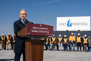 The Canada Infrastructure Bank has agreed to provide a loan to the Montreal Port Authority for the Contrecœur expansion project.