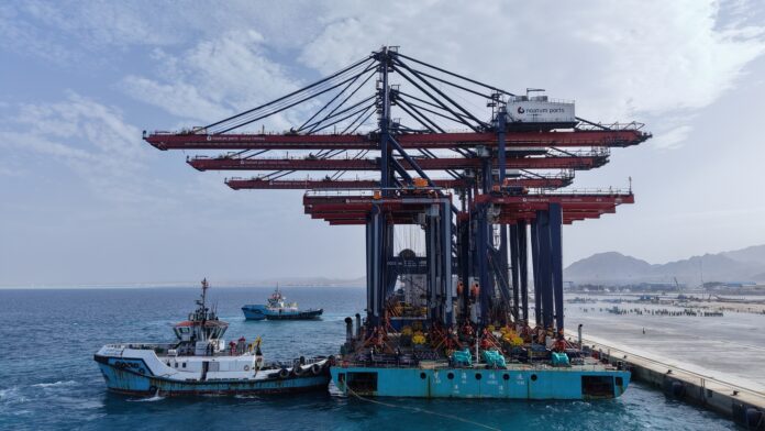 Noatum Ports Safaga crane Noatum Ports Safaga crane