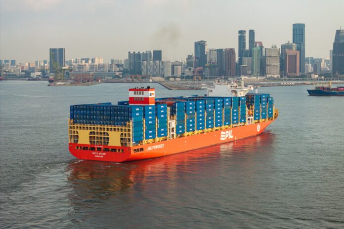 PIL Vessel_Kota Ocean in SG Port