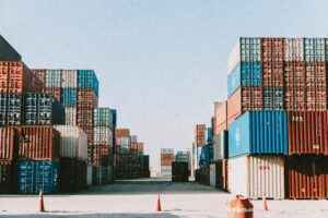 containers in a port