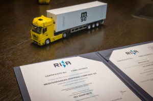 MSC and MEDLOG have received renewed certification from RINA for their Food Safety Management System and Distribution Practice protocols.