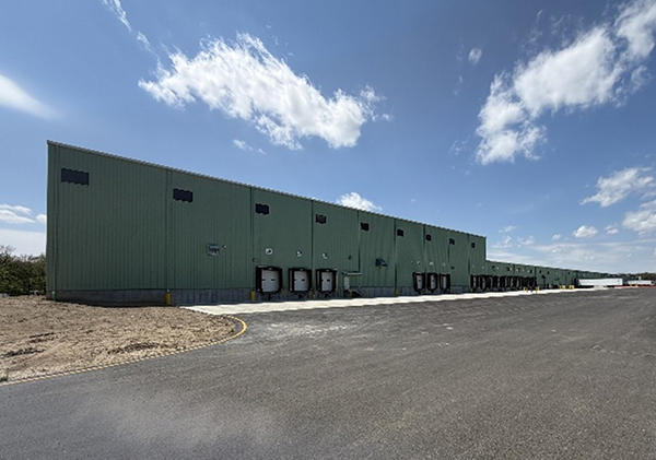 Exterior view of warehouse
