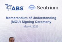 ABS and Seatrium partner to advance maritime and offshore innovation Photo Caption Featured L to R at the 2026 Offshore Technology Conference: Matthew Tremblay, ABS Senior Vice President, Global Offshore; Michael Kei, ABS Vice President, Technology; Murthy Pasumarthy Vice President, (Technology) & Head, Seatrium Technology and Innovation; and Aziz Merchant, Executive Vice President, Seatrium Technology and New Product Development