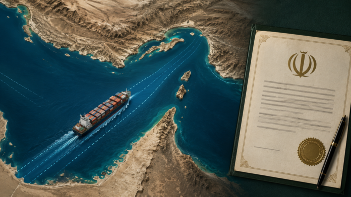 Iran is administrating the Hormuz passage and the shipping industry is learning the difference and quietly paying the price.