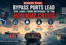 Readers Speak: Bypass ports seen as Hormuz response Readers Speak: Bypass ports seen as Hormuz response