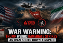 War warning: Trump weighs immediate strikes as Iran shuts down airspace War warning: Trump weighs immediate strikes as Iran shuts down airspace