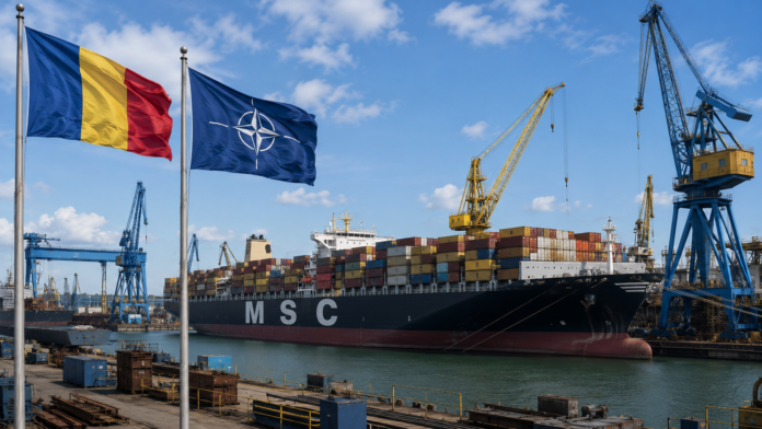 The Rheinmetall-MSC bid for Romania's largest shipyard is not a commercial rescue but a visible node of a maritime rearmament strategy.