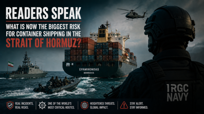 Readers Speak: Vessel seizures top Hormuz risk