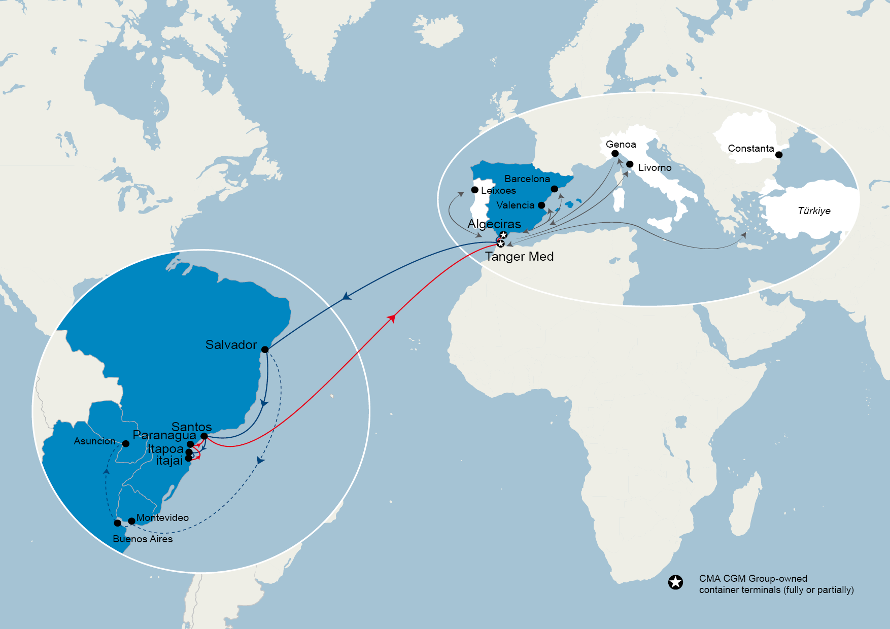 Map Sirius Service