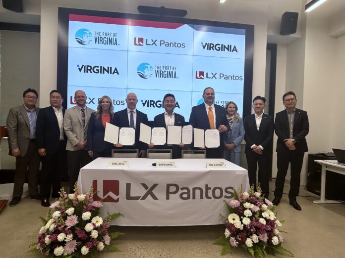 LX Pantos Americas expands US presence with Virginia logistics partnerships LX Pantos Americas expands US presence with Virginia logistics partnerships