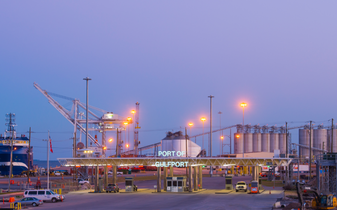 The Port of Gulfport has been awarded US$ 11.25 million through the 2025 Port Infrastructure Development Program.