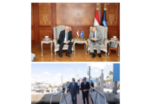 Suez Canal Chief holds cooperation talks with Swedish and French Ambassadors Suez Canal Chief holds cooperation talks with Swedish and French Ambassadors