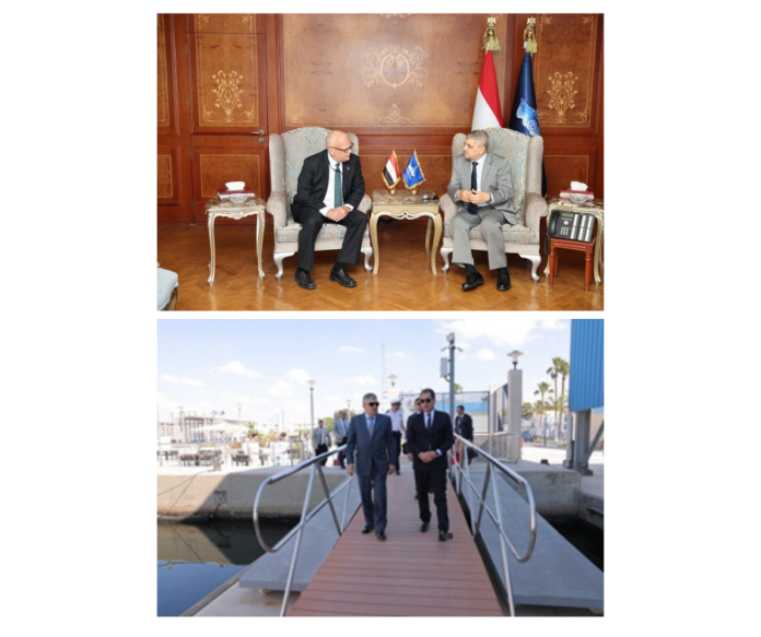 Suez Canal Chief holds cooperation talks with Swedish and French Ambassadors