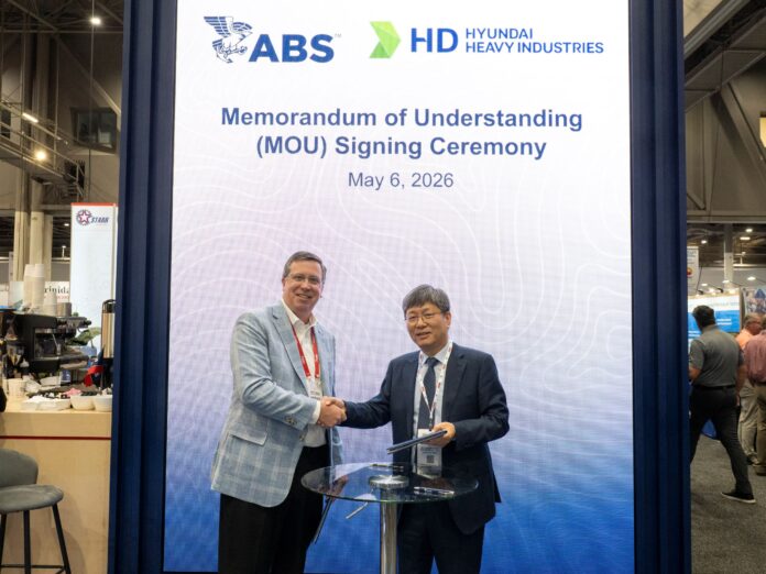 ABS and HD Hyundai Heavy Industries have signed a Memorandum of Understanding to collaborate across a broad range of initiatives.