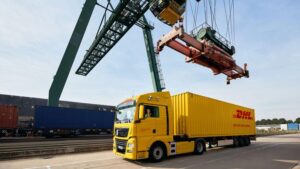 DHL introduces rail freight into Formula 1 logistics