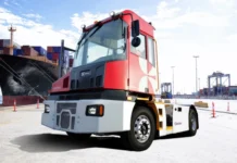 Kalmar launches fully electric TT7 terminal tractor in Europe Kalmar brings the fully electric TT7 terminal tractor to European markets