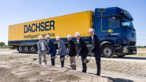 DACHSER has started construction of a new logistics facility at the industrial park in north Memmingen, southern Germany.