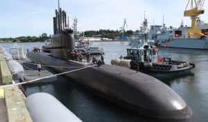 Hanwha Ocean-Built KSS-III submarine completes voyage to Canada