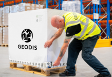 GEODIS tests recyclable paper thermal covers for pharmaceutical airfreight