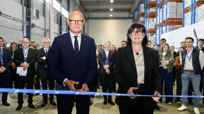 Edouard Philippe, mayor of Le Havre & Marie-Christine Lombard Photo credit: @ A. Goulard