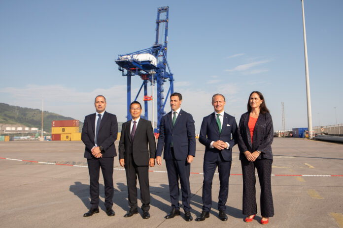 CSP Bilbao adds Atlantic Arc’s largest quay crane