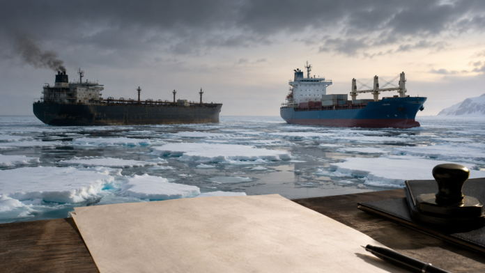 How record tanker orders, Russia's Arctic corridor, and the EU's 21st sanctions package converge into a single structural thesis.