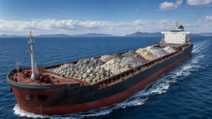 The geoeconomy of critical minerals restructure global shipping