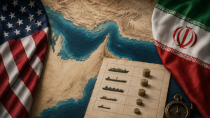 Five ways shipping can navigate a strait with two masters