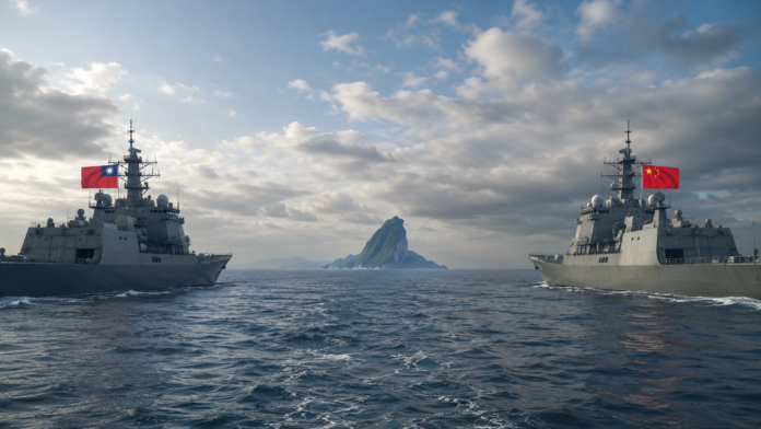 On Sunday four Chinese government ships entered restricted waters off Taiwan's southern tip. Taiwan dispatched seven coast guard vessels.