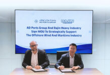 AD Ports Group and Dajin Heavy Industry partner on offshore wind opportunities AD Ports Group and Dajin Heavy Industry partner on offshore wind opportunities