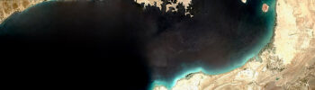 Strait of Hormuz satellite image in natural colors (RGB) – Per
