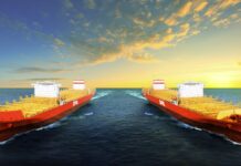 PIL names first two 13,000 TEU LNG dual-fuel vessels Kota Elok and Kota Elan dual fuel vessels