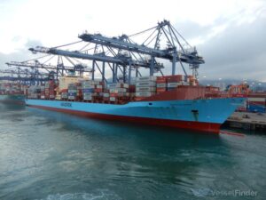 Maersk Baltimore exits Persian Gulf