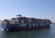 CMA CGM VENDOME makes first transit through the Suez Canal CMA CGM VENDOME