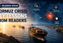 Readers Speak: The biggest lesson from the Hormuz Crisis Readers Speak: The biggest lesson from the Hormuz Crisis