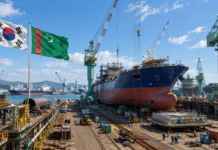 South Korea and Turkmenistan deepen shipbuilding cooperation South Korea's Ambassador to Turkmenistan met with the head of Ojar Aziya to discuss ongoing construction projects and bilateral cooperation.
