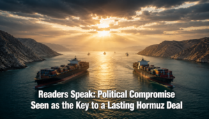 Readers Speak: Political compromise seen as the key to a lasting Hormuz deal