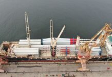 SANY ships equipment for first Latin American wind project SANY ships equipment for first Latin American wind project