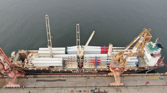 SANY ships equipment for first Latin American wind project
