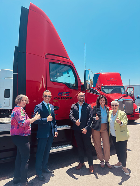 The Port of Long Beach has officially recognised Bali Express Services' efforts to establish a Green Truck Corridor to Mexico.