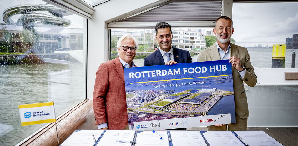 Rotterdam Gıda Hub Projesi 38 Hektarlık Gelişim Gösterdi