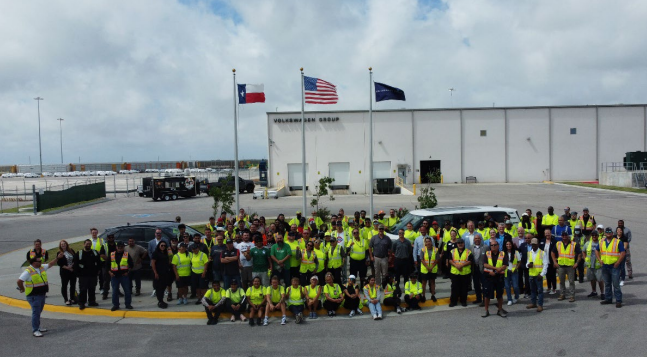 Volkswagen has surpassed 250,000 vehicles shipped through Port Freeport since establishing its Gulf Coast vehicle processing hub.