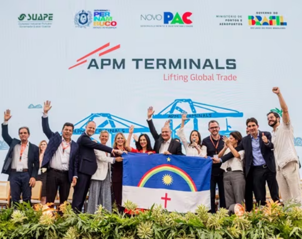 APM Terminals has delivered its new container terminal at the Port of Suape in Pernambuco, Northeast Brazil.
