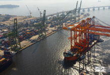 Rio Brasil Terminal adds quay cranes Rio Brasil Terminal, ICTSI's operation at the Port of Rio de Janeiro, has taken delivery of two new quay cranes.