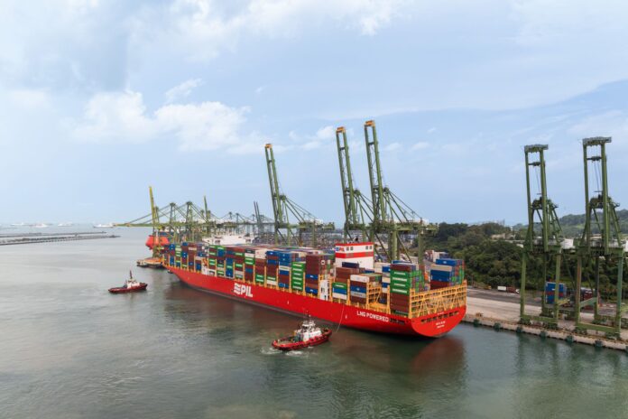 dual-fuel containership Kota Elok