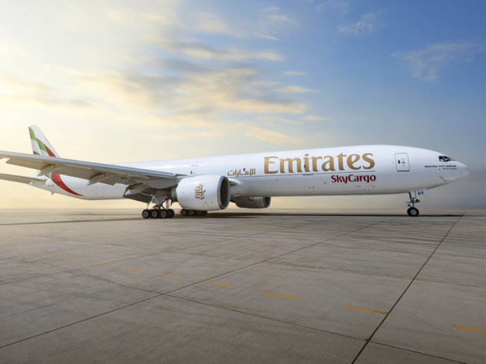 Emirates become the first airline cargo carrier to place a converted Boeing 777-300ERSF aircraft into commercial service.