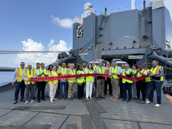 Mitsubishi selects Port Freeport as new U.S. vehicle gateway