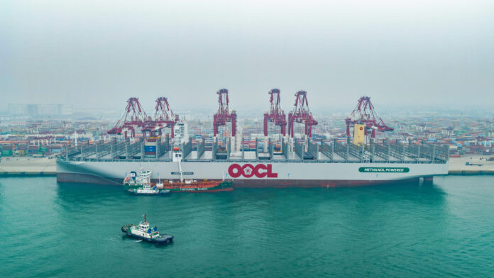 OOCL wisdom with bunker