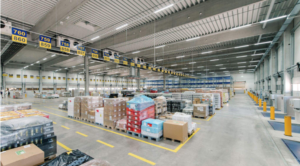 The transit terminal for Food Logistics in Freiburg / Photo: Johannes Meger